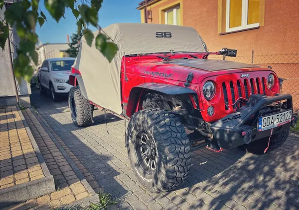 muszyna Jeep Wrangler cena 119000 przebieg: 115000, rok produkcji 2014 z Muszyna